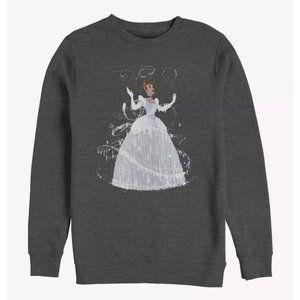 Disney Cinderella Classic Transformation Crew Sweatshirt (XXL)